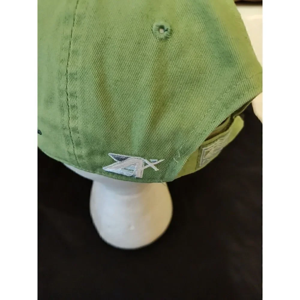 USGA Golf Hat Woodstock Catch The Spirit Adjustable Cap Green/white Extreme Fit